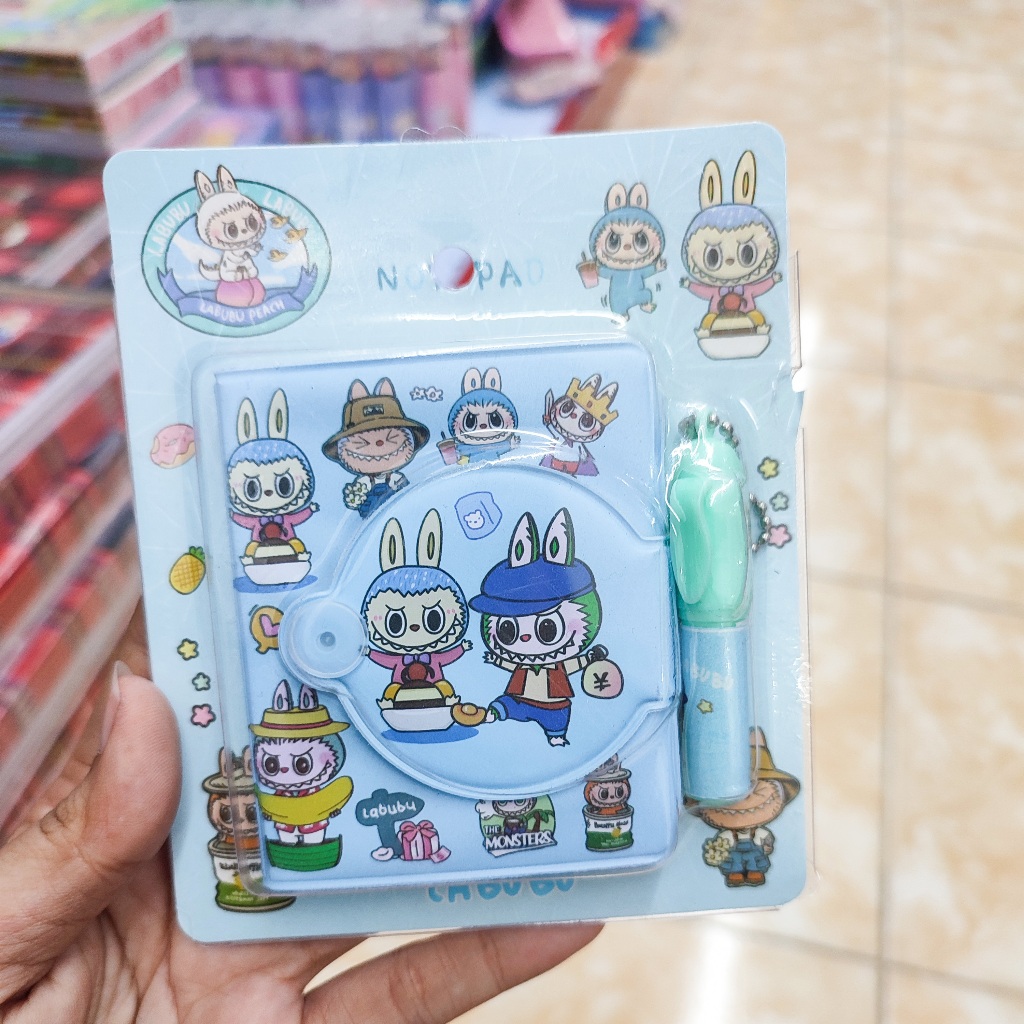 

Notebook Labubu Mini Free Pulpen Harga Grosir Bisa COD