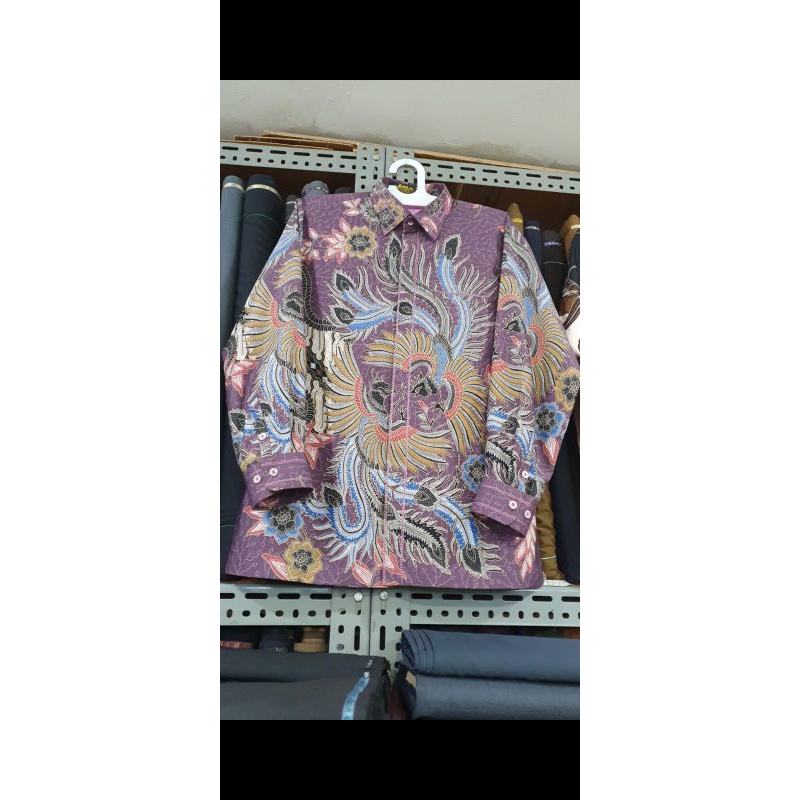 Batik kondangan motif burung CENDRAWASIH bahan sutra