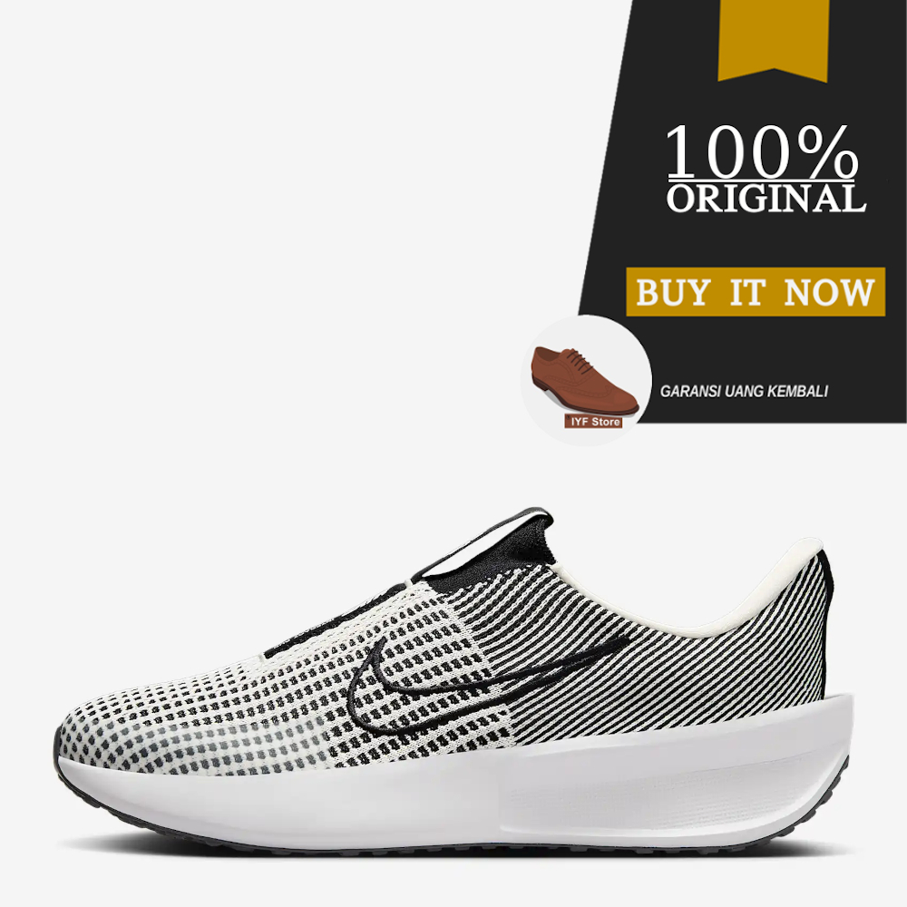 Sepatu Running Slip On Original Nike Interact Run EasyOn - Phantom  Style: FV5590-002