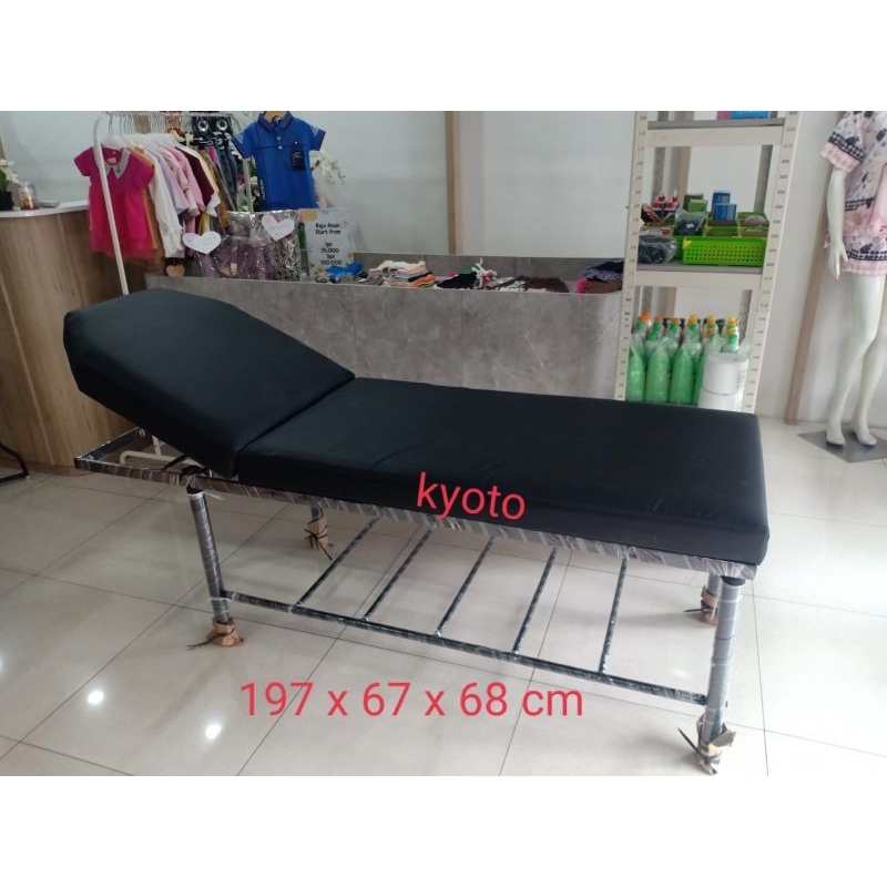 Spa bed pijat / bed facial HITAM