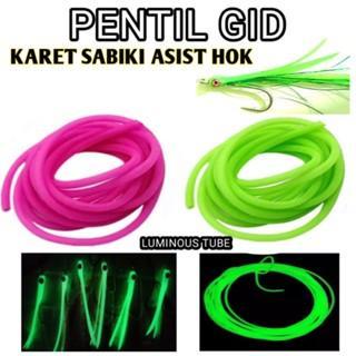 Karet Pentil GID Pentil Sabiki Asist hok Pentil selang lentur Menyala dalam gelap pentil sabiki sabi