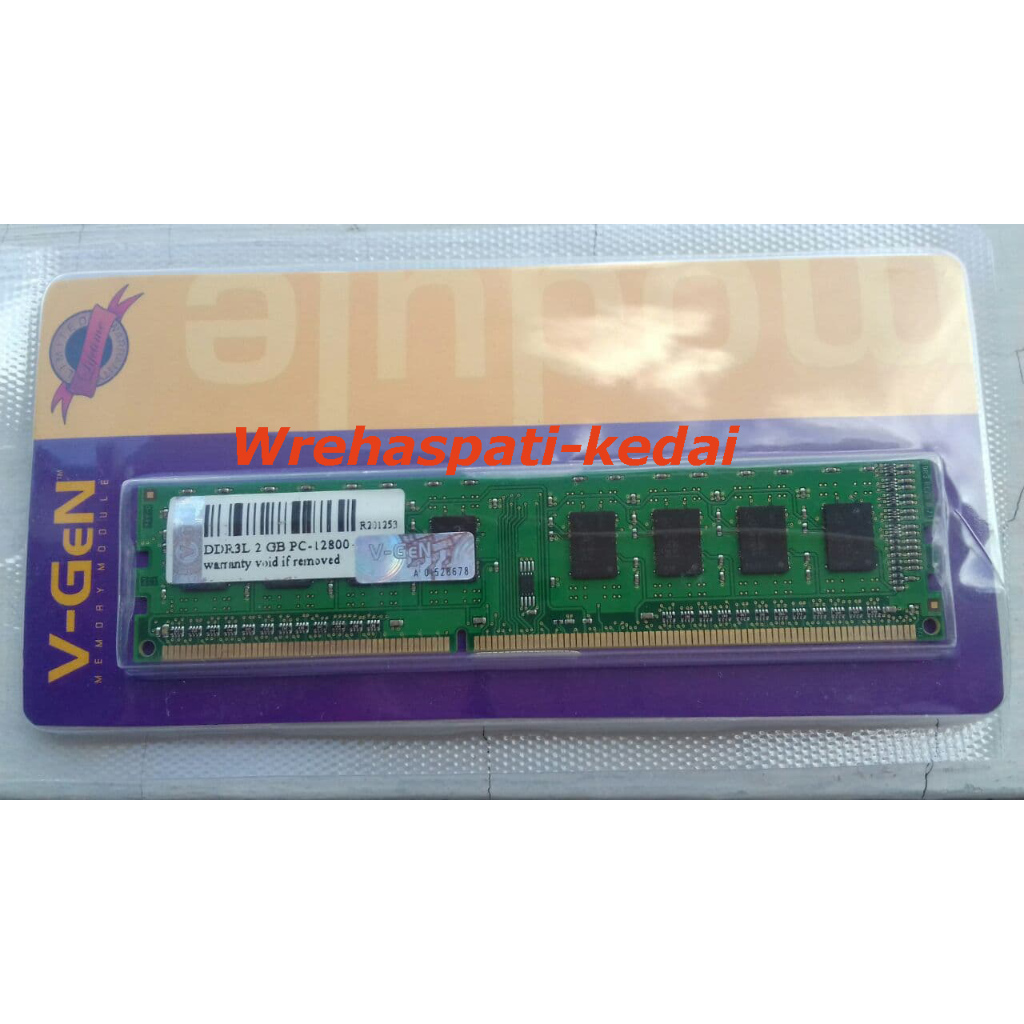 RAM PC DDR3 2GB PC12800 VGEN