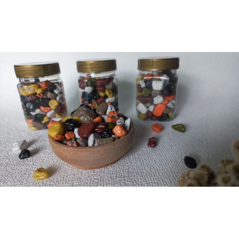 

coklat kerikil ekonomis kemasan toples / Coklat kerikil Murah