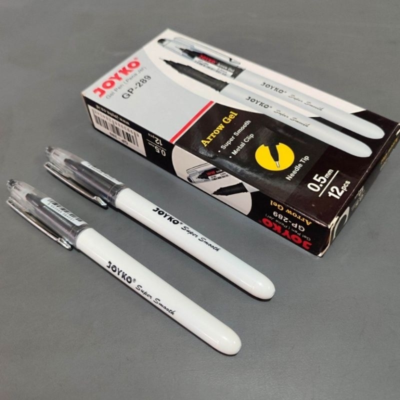 

1 Pcs Pulpen Joyko ARROW Gel 0.5mm Hitam