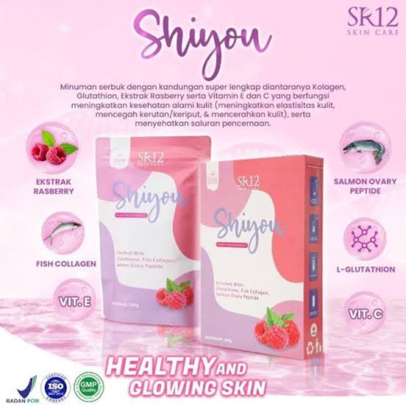 

ShiYou SR12 ORIGINAL Halal BPOM/Herbal Skincare Minuman Colagen Perawatan Kulit Sehat Kenyal Cantik/Herbal Pemutih Kulit & Pencegah Kulit Keriput