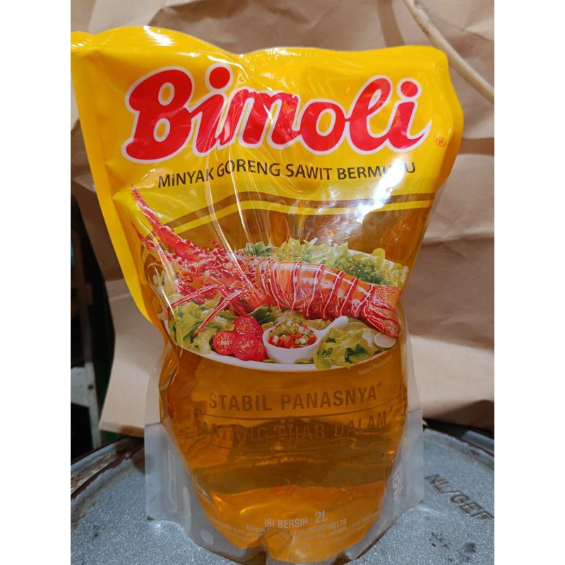 

MINYAK GORENG SAWIT BIMOLI 2LT DAN 1 LT