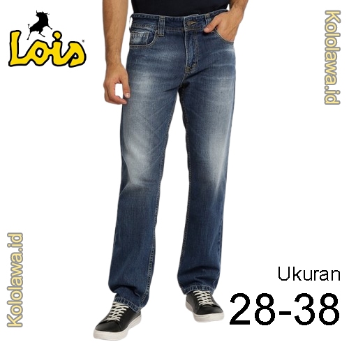 Celana Jeans Pria Lois Original Straight Cut Jeans CFS030D1