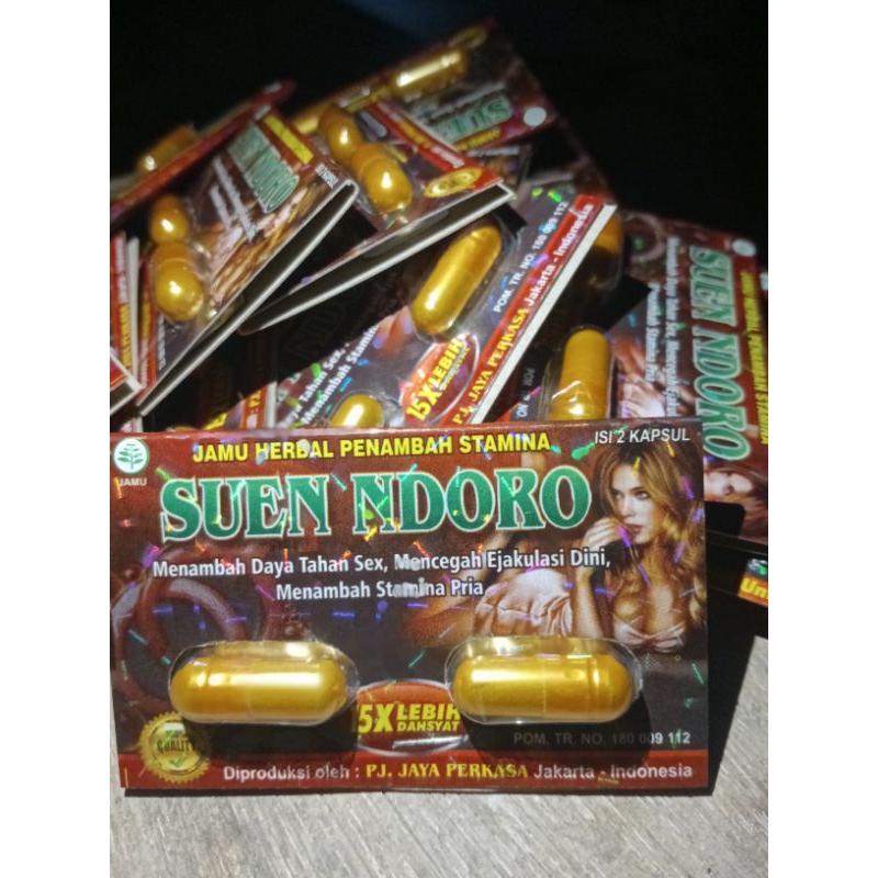 Jamu Herbal Penambegah Ejakulasi Dini Suen Ndoro Kapsul