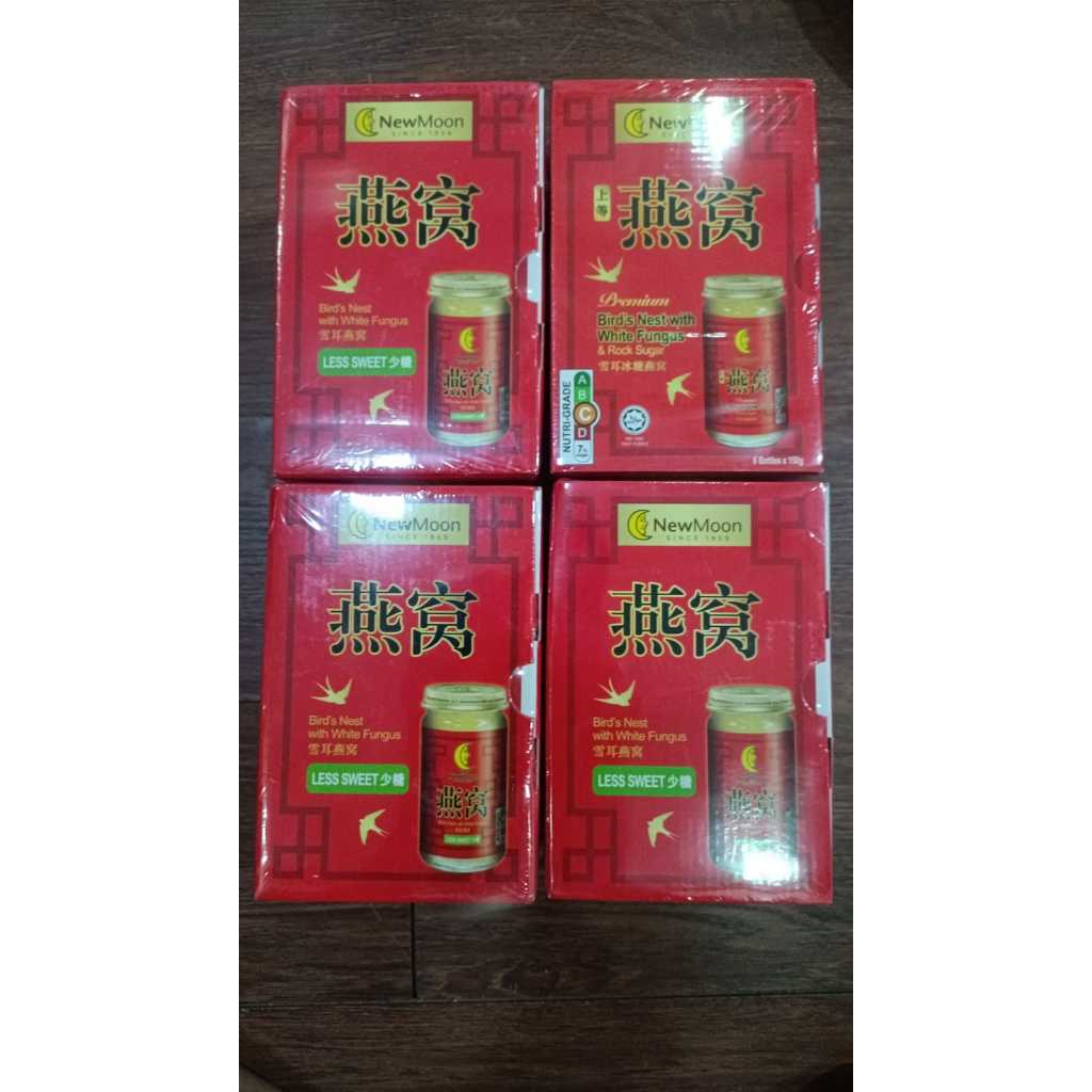 

READY STOCK NEW MOON BIRDNEST WHITE FUNGUS - LESS SUGAR
