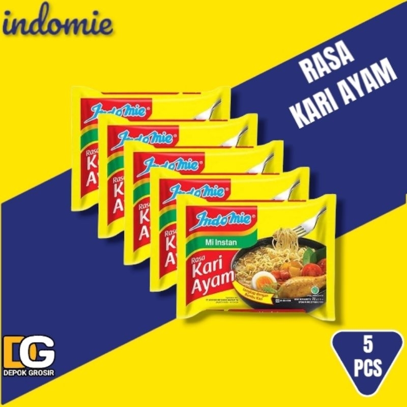 

Indomie Kari Ayam 5 Pcs