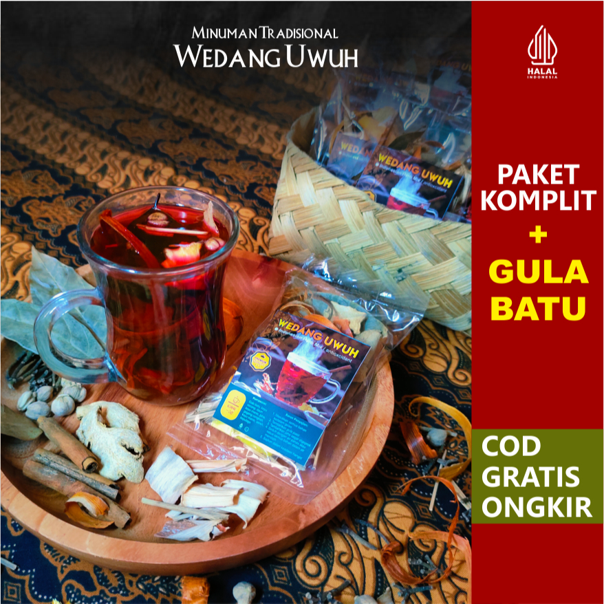 

Wedang Uwuh Komplit Menyehatkan Khas Jogja Herbal Alami dengan Rempah Jsr Terbaik Lengkap Gula Batu