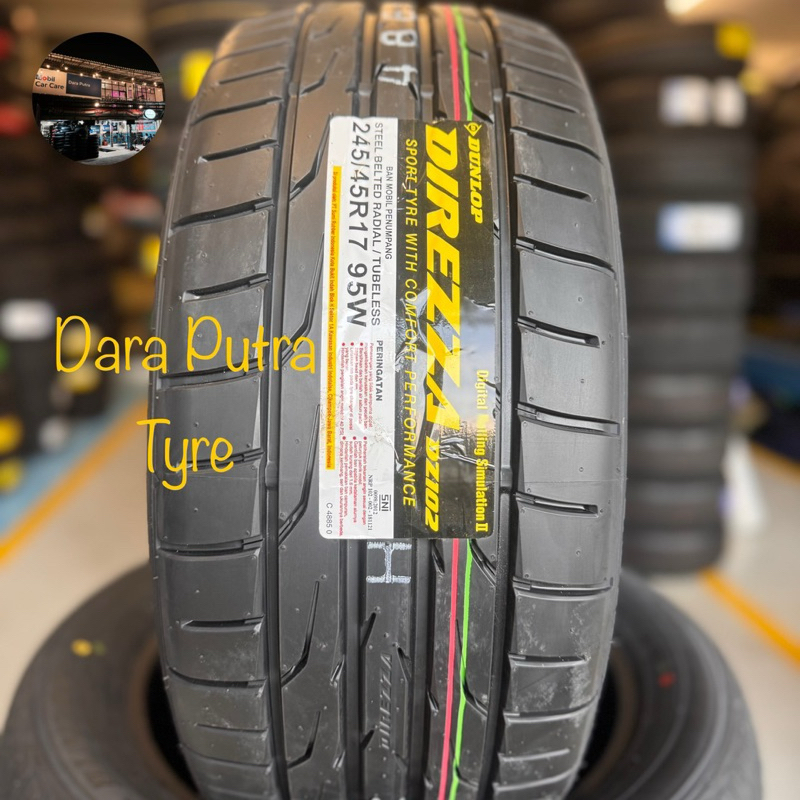 ban mobil 245 45 17 dunlop direzza 102 Ban 245/45 R17 Dunlop Direzza 102