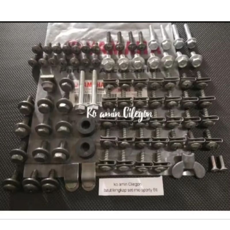 Baut lengkap full body motor mio sporty Baut lengkap full body motor mio sporty