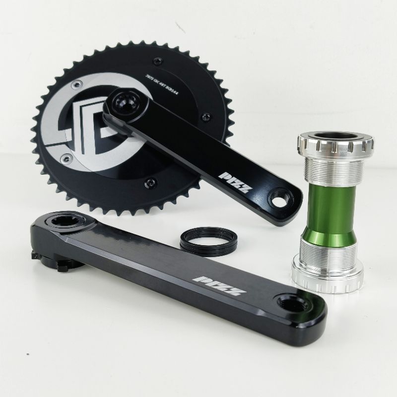 Crankset PIZZ Aero Disc Track Hollowtech
