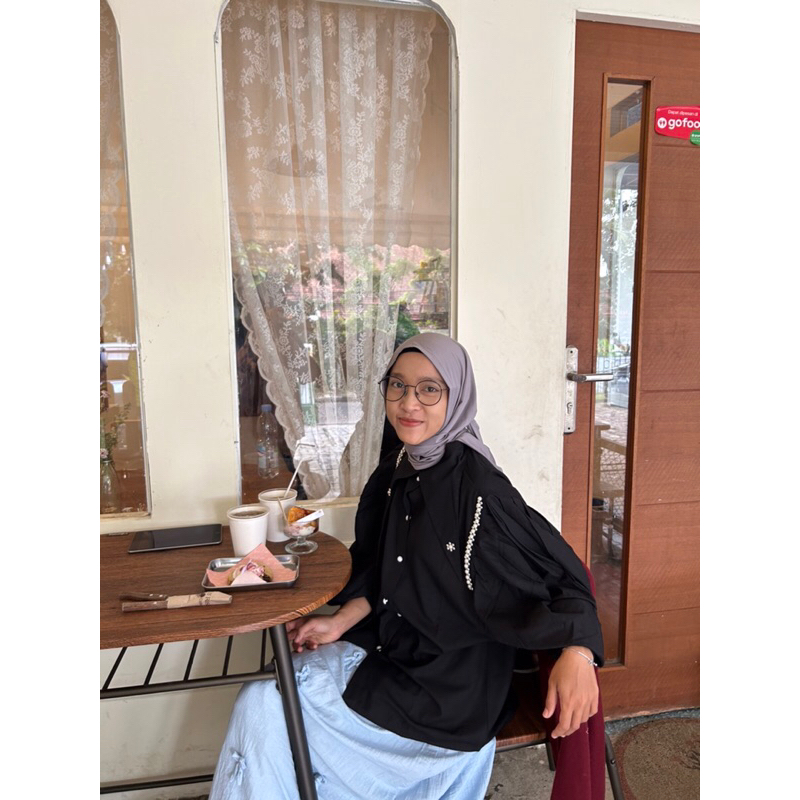 Blouse Rania Balloon | Korean Blouse Oversized