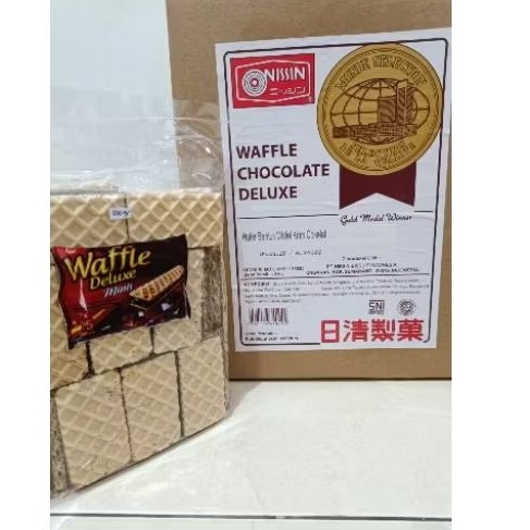 

Nissin Waffle Cokelat 4 kg Los Karton Kiloan Wafle