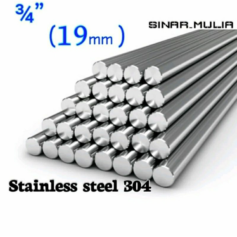 As stainless 304 diameter 19mm