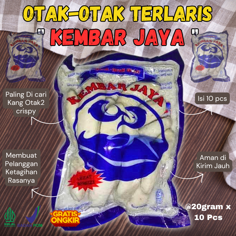 

Otak Otak Ikan Kembar Jaya Isi 10 Pcs