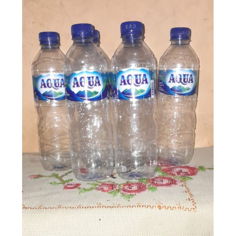 

Botol bekas 600ml (merk sesuai yg ada)