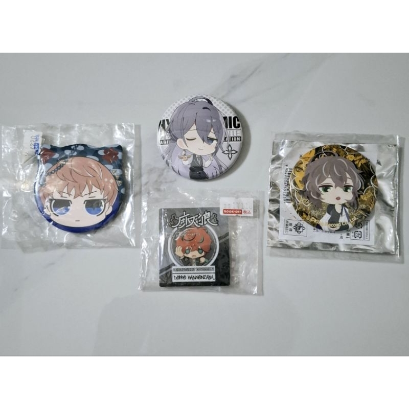 Hypnosis Mic/Hypmic Original Merch (Badge, Rubber)