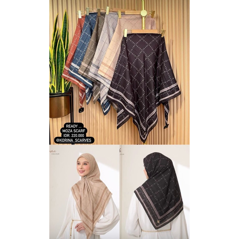 korina moza scarf