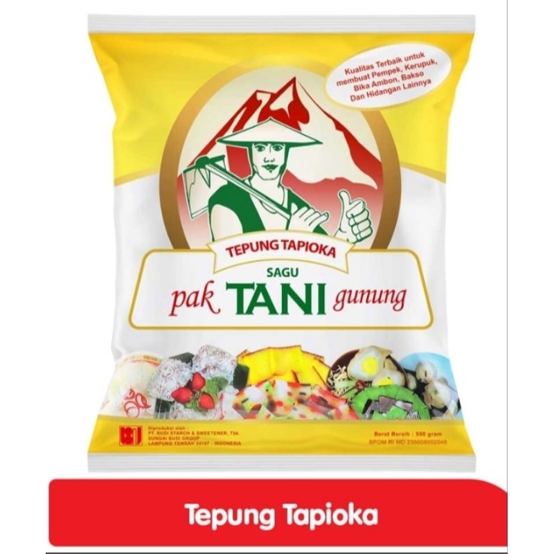 

Cap pak tani gunung tepung tapioka 500 g