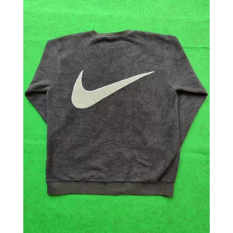 Crewneck Sherpa Nike Big Swoosh Reflektif