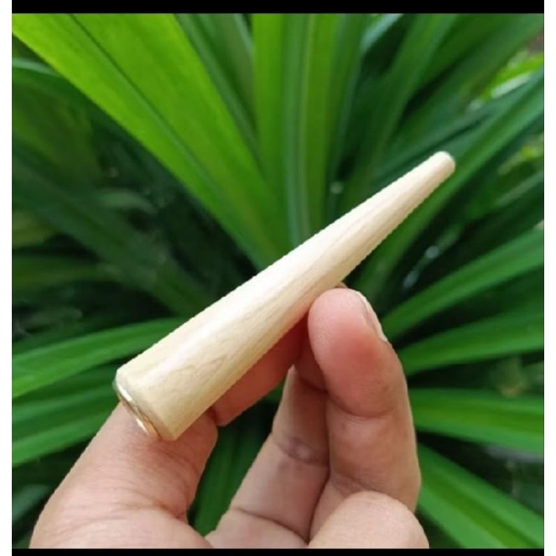 Once pipa cangklong kayu kemuning lancip