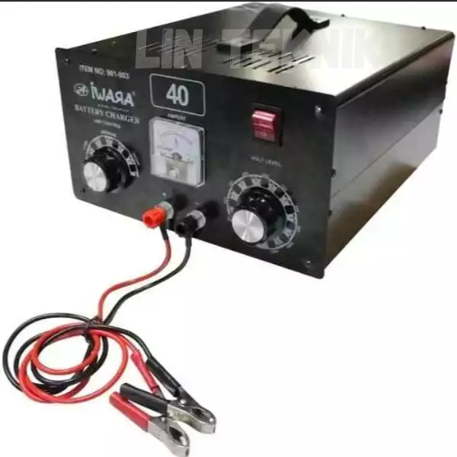 IWARA Battery Charger Accu 40 Ampere - Charger Aki Cas Aki Mobil Motor Casan Accu 40 A