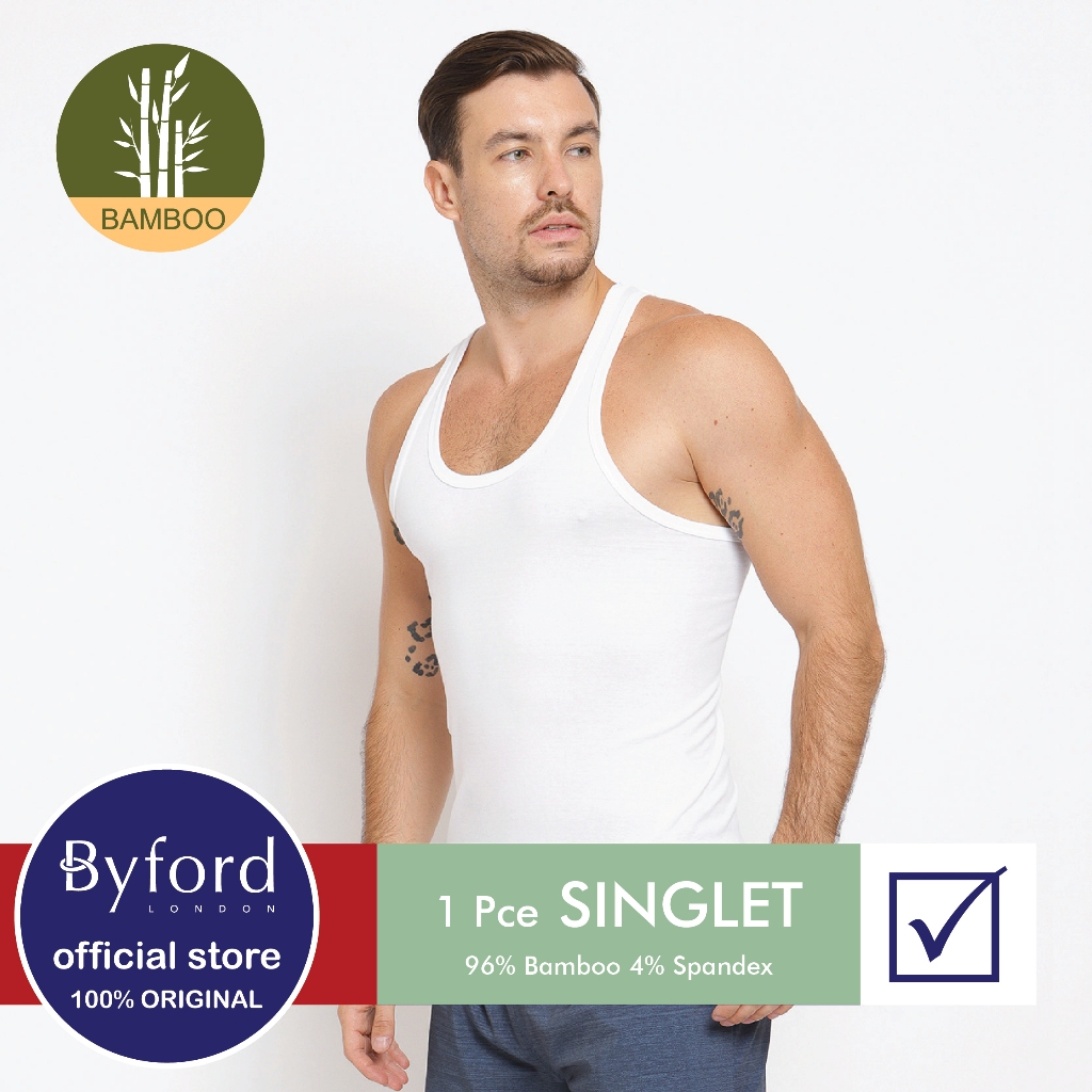 Byford Kaos Dalam Singlet 1 Pce/Pack - XBYT03S1BS