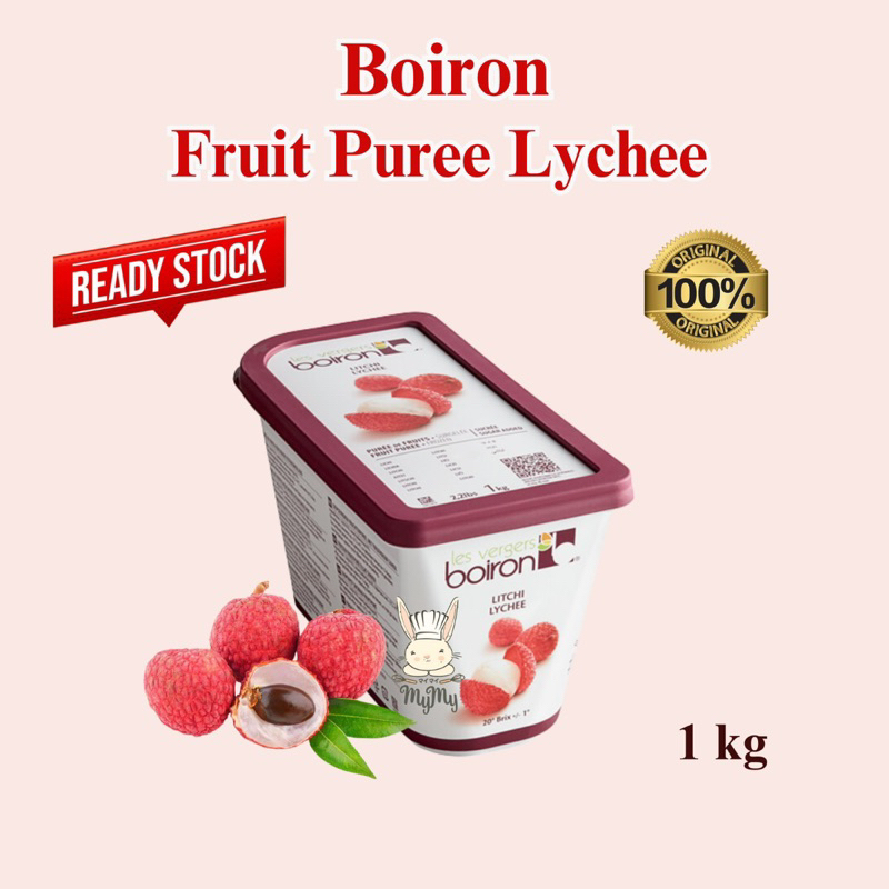 

Boiron Fruit Puree Lychee | Boiron Lychee 1kg