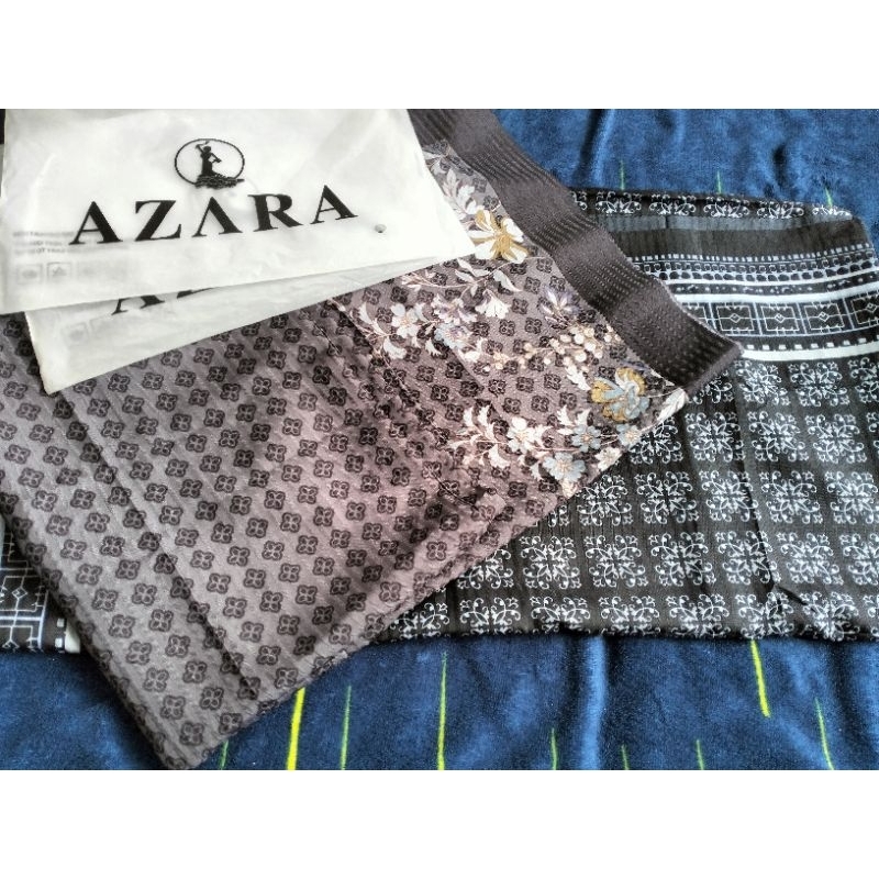 Hijab segi empat Motif Azahra Ukuran Jumbo