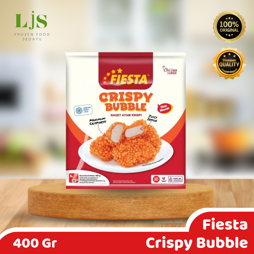 

Fiesta Crispy Bubble Nugget Ayam Krispi 400 Gr