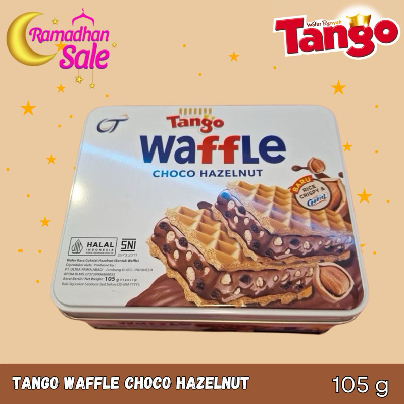 

Tango Waffle Choco Hazelnut Kemasan Kaleng 105 gram