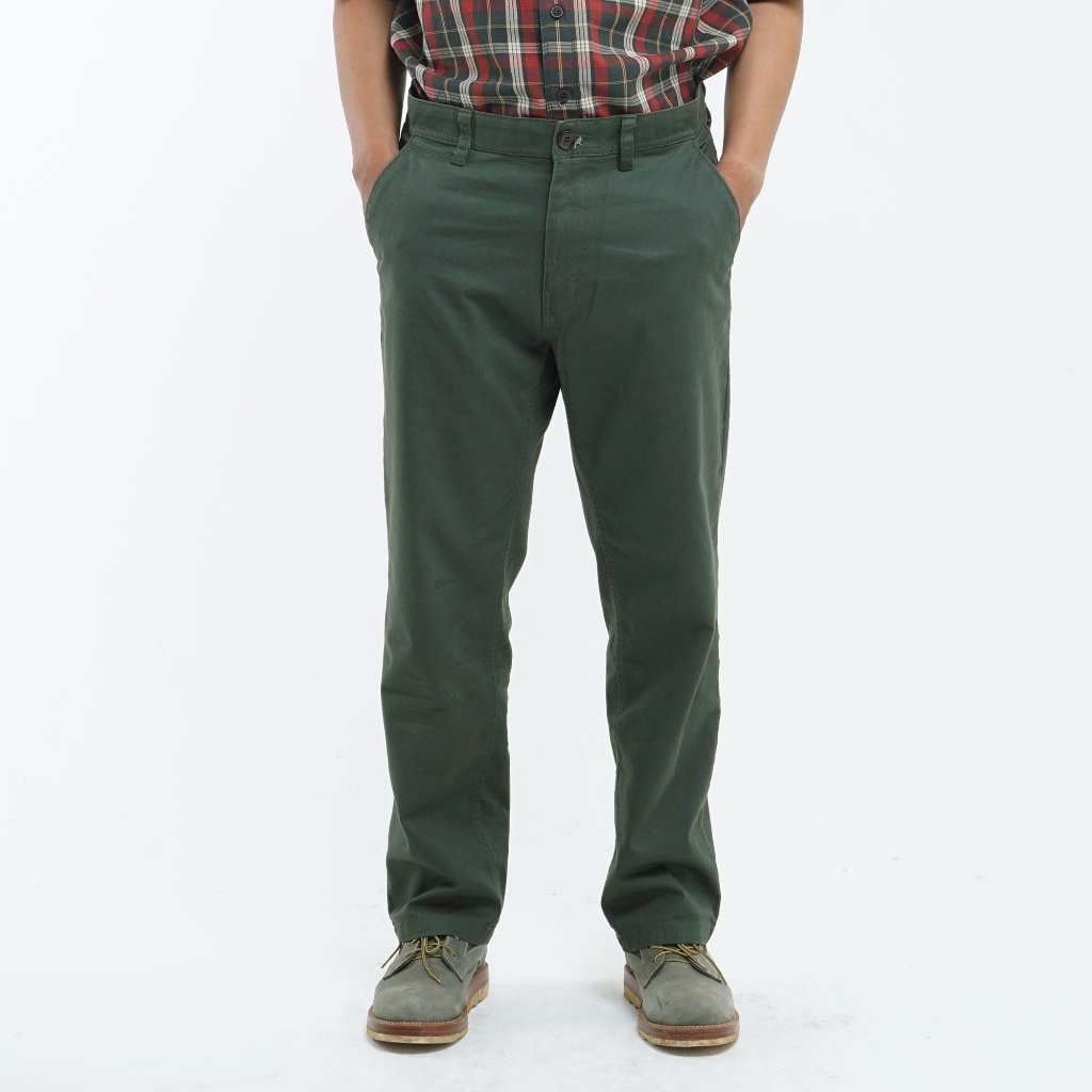 Celana Original MGEE - Celana Chinos Panjang Pria Original MGEE Felix CKPS 029 Green