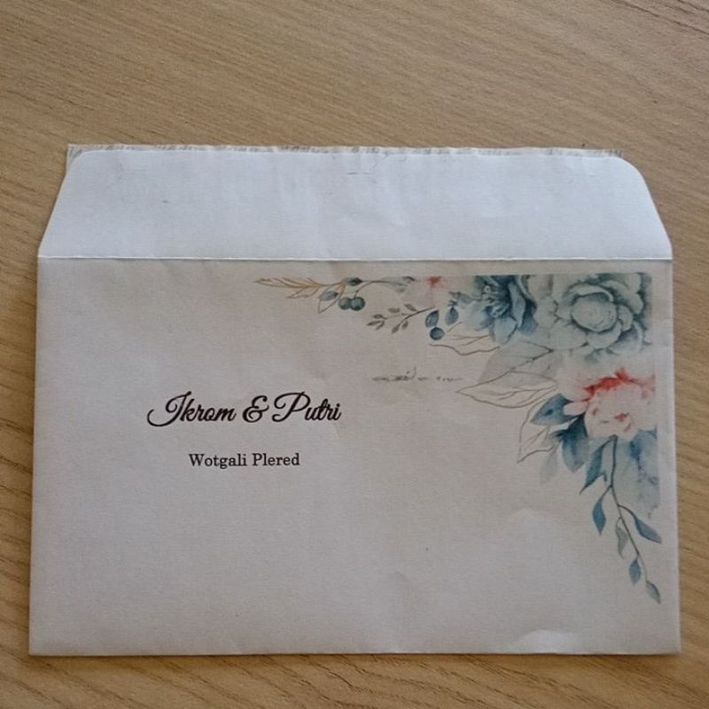 

Amplop Kondangan Uang Custom Nama Paperline