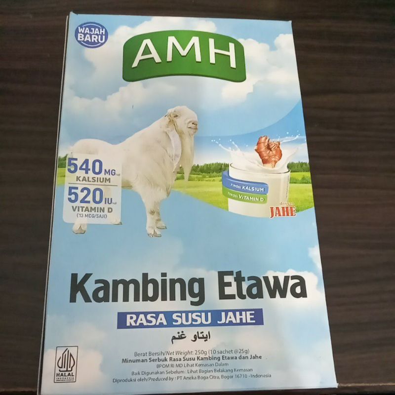 

Susu kambing etawa AMH rasa susu jahe