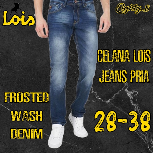 Celana Jeans Panjang Pria Lois Original Slim Fit