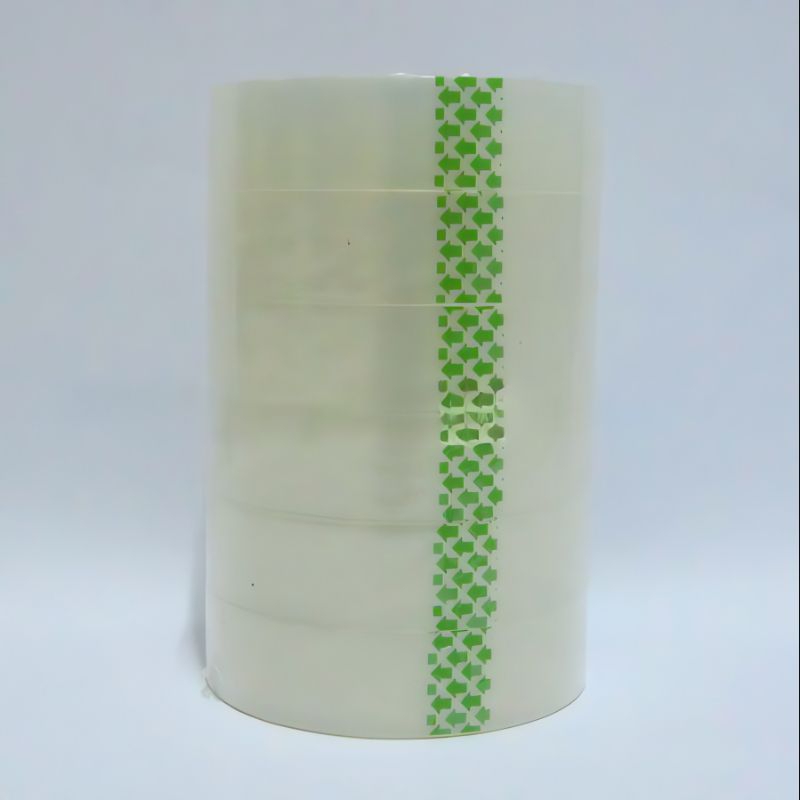 

Solasi Lakban OPP 1slop bening hijau 1inch Goldtape 24mm