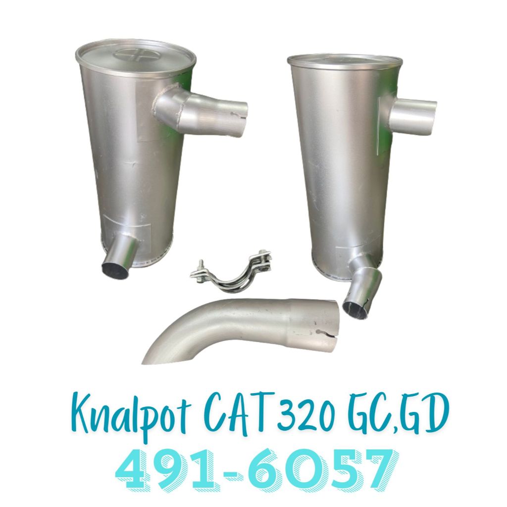 Knalpot CAT 320 GC/GD 491-6056