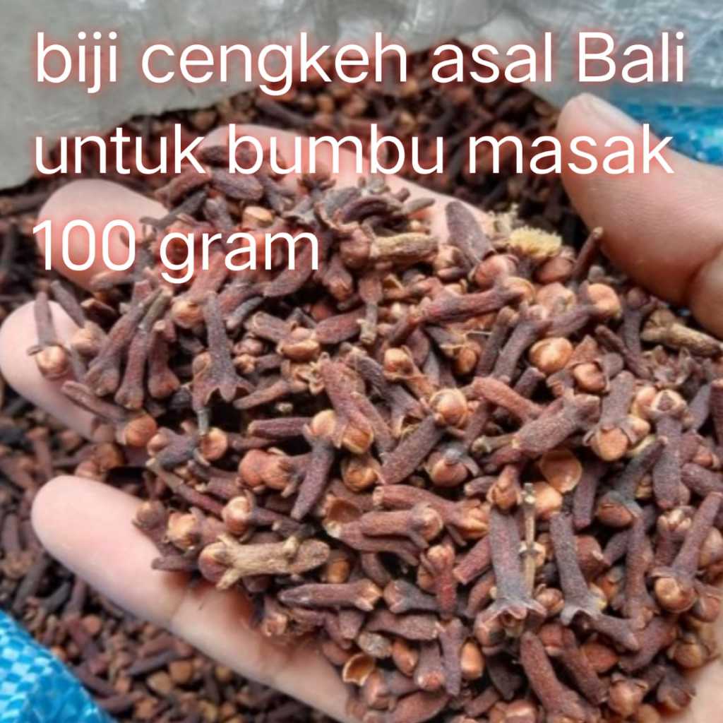

biji cengkeh 100 gram untuk bumbu masak