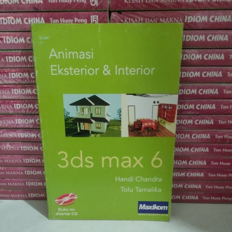 Buku Murah Original - Buku Animasi Eksterior & Interior 3ds Max 6