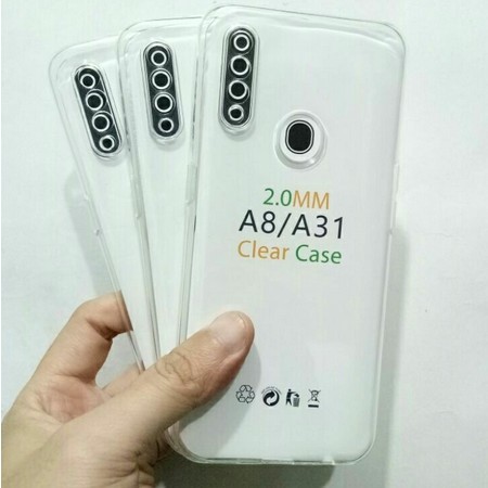 Soft Case OPPO A31 Casing Clear HD SoftShell Bening Jelly Softcase