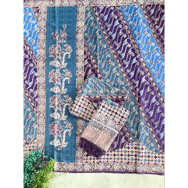 kain batik cirebon khas trusmi batik fariza sarimbit couple doby dobi dobby cap tulis terbaru