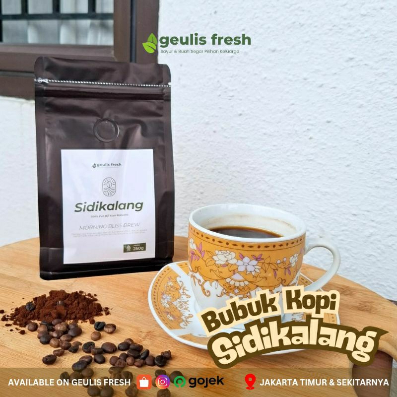 

Kopi Bubuk Robusta Sidikalang 250gr Premium Coffe Asli Sumatera Utara