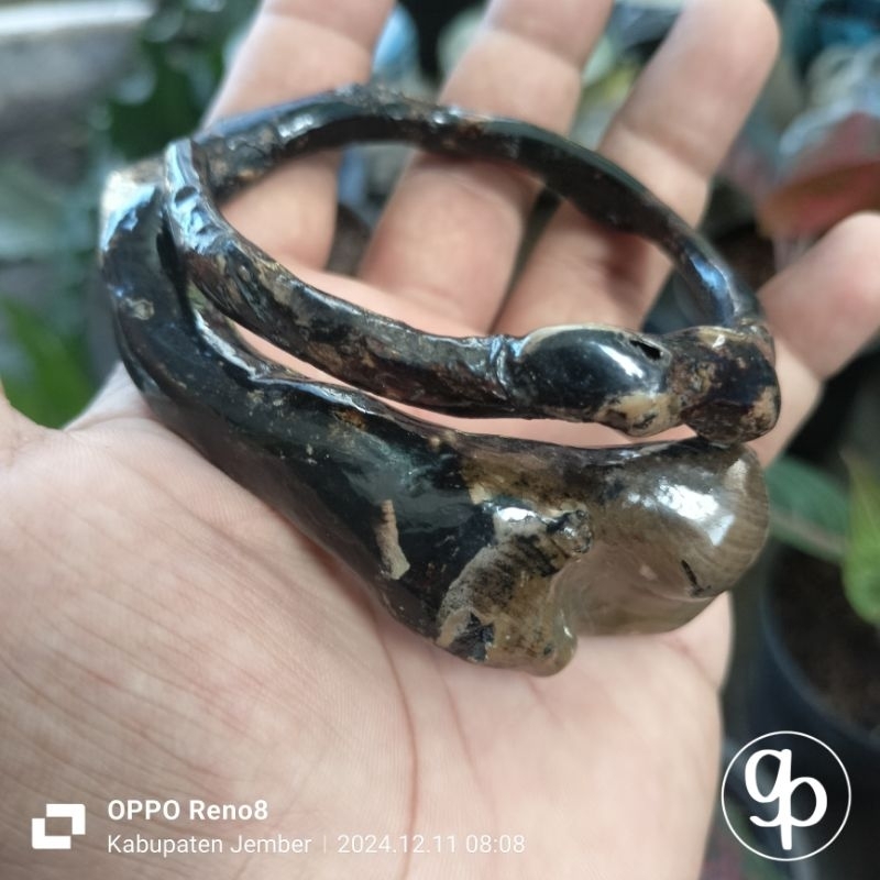 Gelang akar bahar jumbo gelang akar bahar hitam