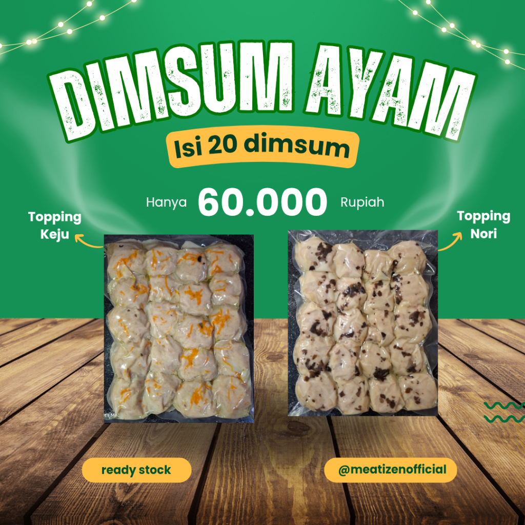 

Dimsum Ayam Premium / Siomay Ayam