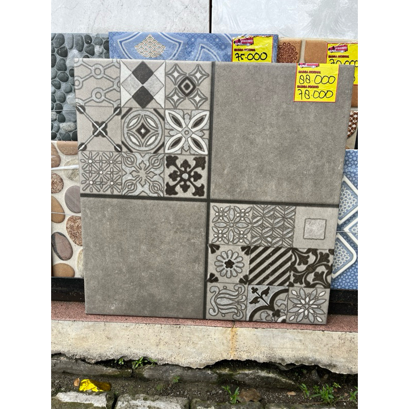 Keramik Teras Garasi Carport Matt Safira Madain Deck