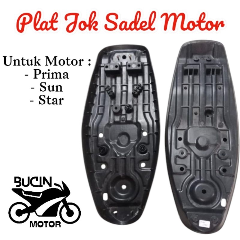Viber Jok Motor Prima//Sun//Star / PLAT FIBER JOK SADEL Prima, Sun, Star