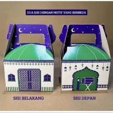 

Gable box lebaran snack box idul fitri snack box lebaran